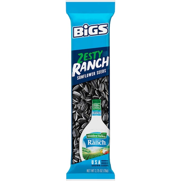 Bigs Bigs Hidden Valley Ranch Sunflower Seeds 2.75 oz., PK72 1601201057